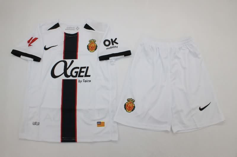 Kids Mallorca 25/26 Away Soccer Jersey And Shorts