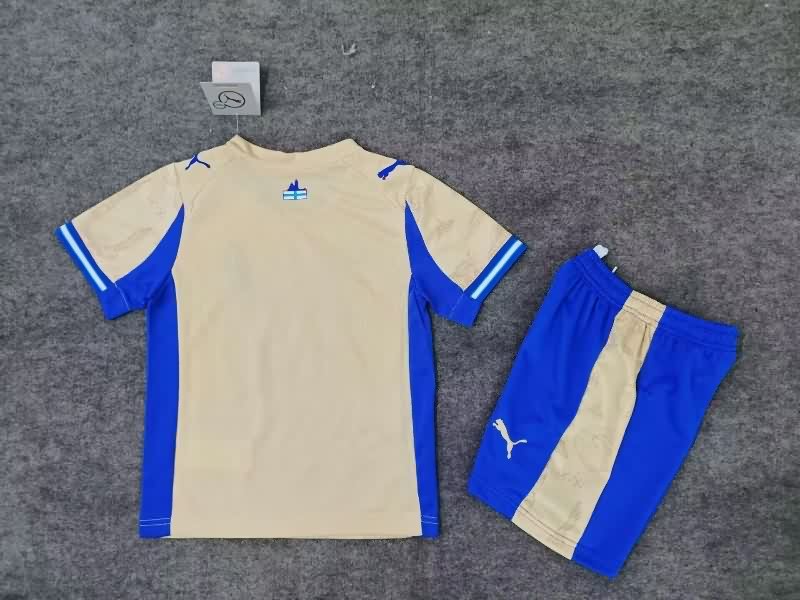 Kids Marseilles 25/26 Fourth Soccer Jersey And Shorts