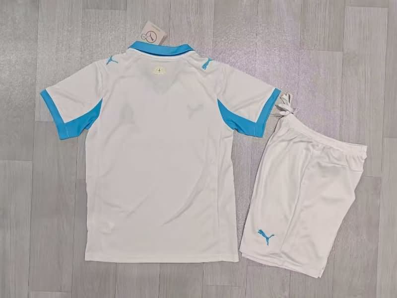 Kids Marseilles 25/26 Home Soccer Jersey And Shorts