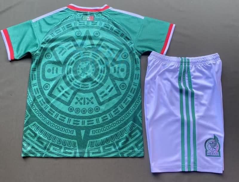 Kids Mexico 2026 Home Soccer Jersey And Shorts