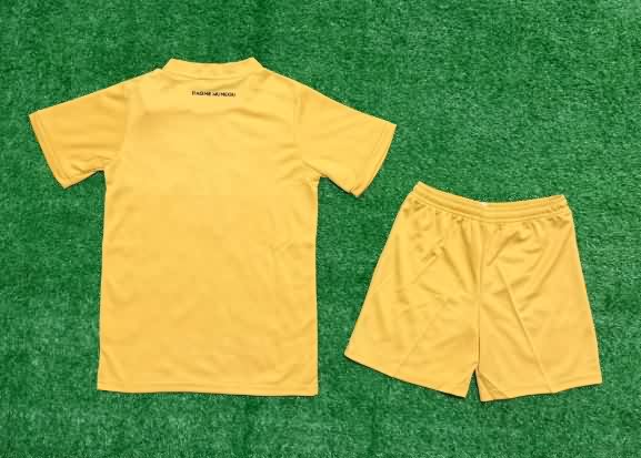 Kids Monaco 25/26 Third Soccer Jersey And Shorts