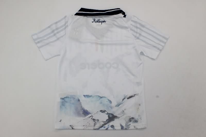 Kids Monterrey 2025 Club World Cup Away Soccer Jersey And Shorts