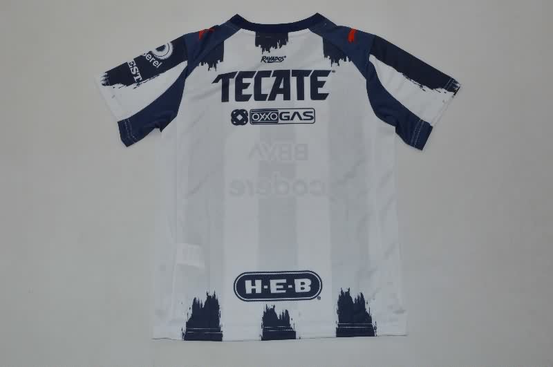 Kids Monterrey 25/26 Home Soccer Jersey And Shorts