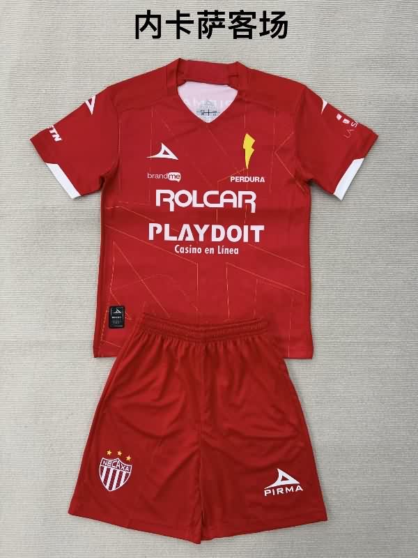 Kids Necaxa 25/26 Away Soccer Jersey And Shorts Kids Necaxa 25/26 Away Soccer Jersey And Shorts