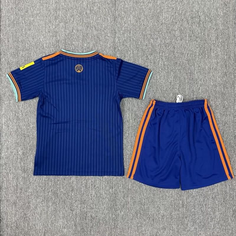 Kids Newcastle United 25/26 Third Soccer Jersey And Shorts