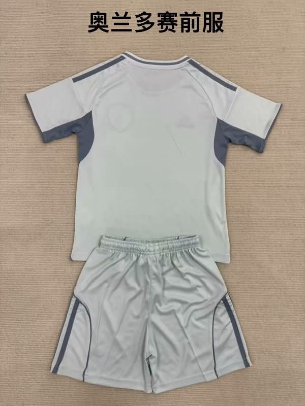 Kids Orlando City 2025 Training Soccer Jersey And Shorts