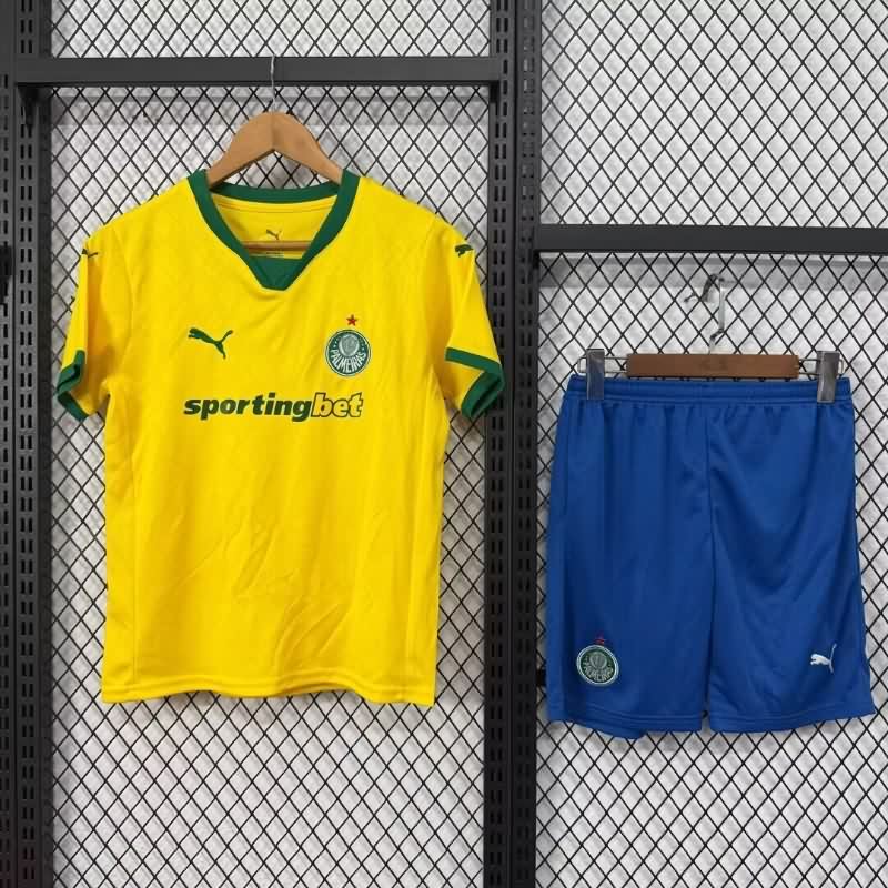 Kids Palmeiras 2025 Third Soccer Jersey And Shorts