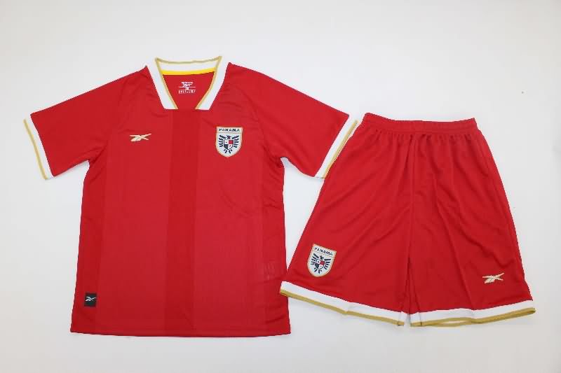 Kids Panama 2025 Home Soccer Jersey And Shorts