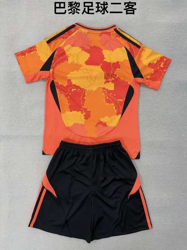 Kids Paris FC 25/26 Third Soccer Jersey And Shorts