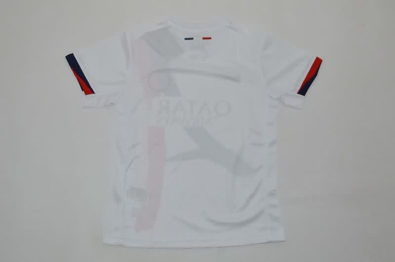 Kids Paris St German 25/26 Away Soccer Jersey And Shorts