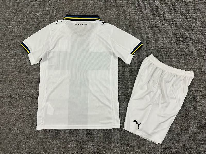 Kids Parma 25/26 Home Soccer Jersey And Shorts