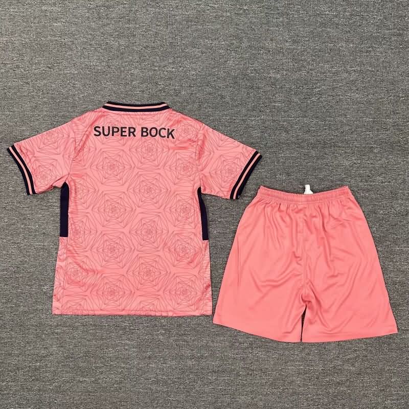 Kids Porto 25/26 Away Soccer Jersey And Shorts