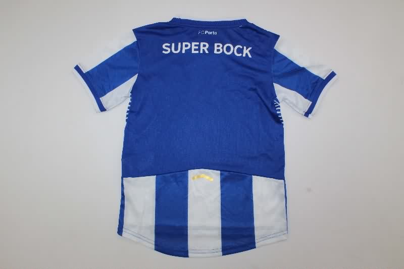 Kids Porto 25/26 Home Soccer Jersey And Shorts