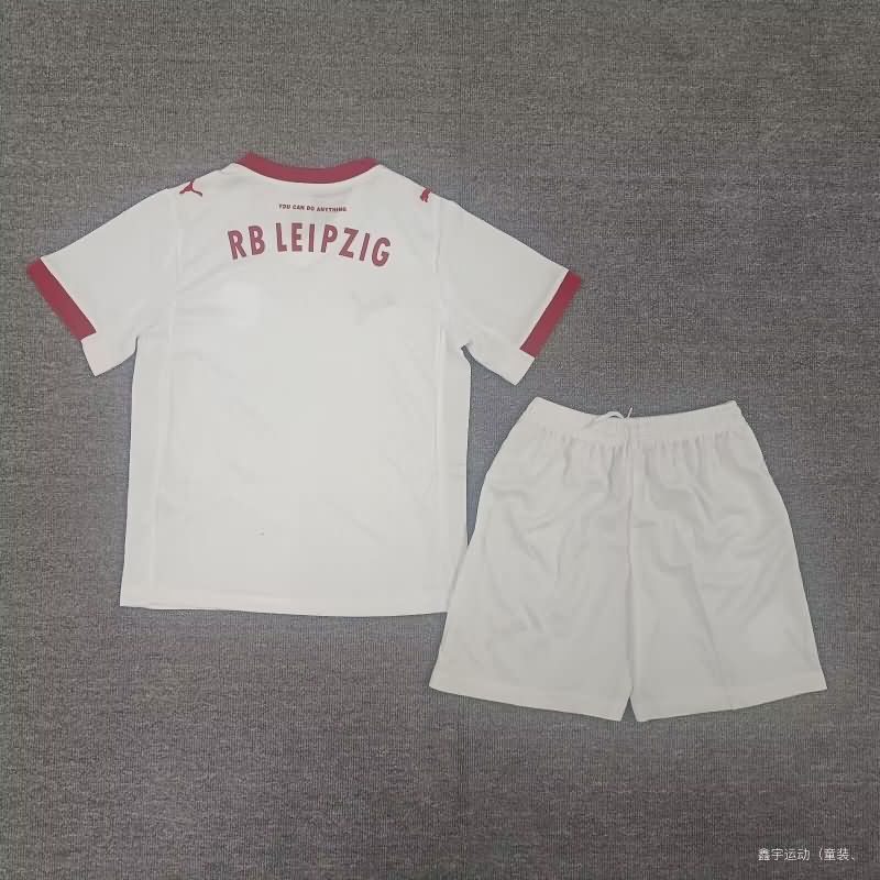 Kids RB Leipzig 25/26 Home Soccer Jersey And Shorts
