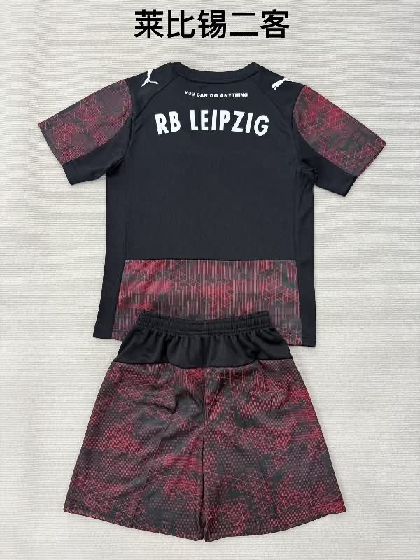 Kids RB Leipzig 25/26 Third Soccer Jersey And Shorts
