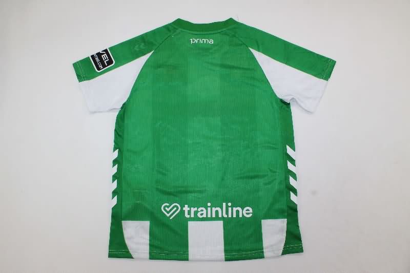 Kids Real Betis 25/26 Home Soccer Jersey And Shorts