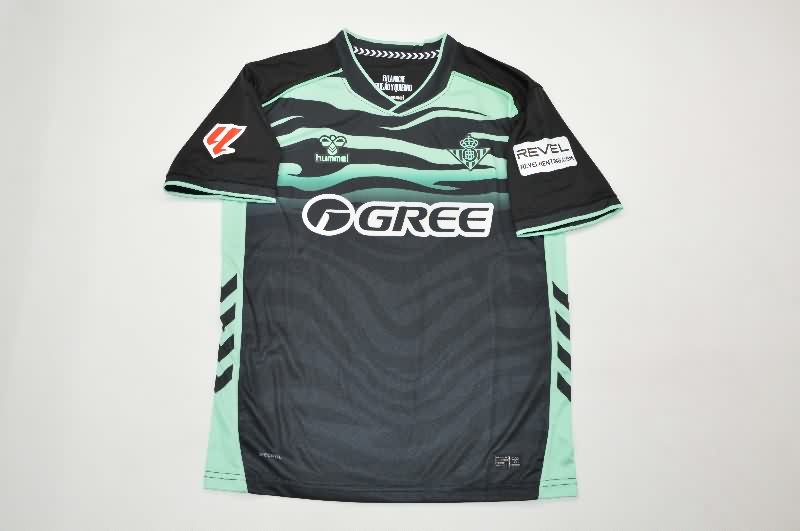 Kids Real Betis 25/26 Third Soccer Jersey And Shorts