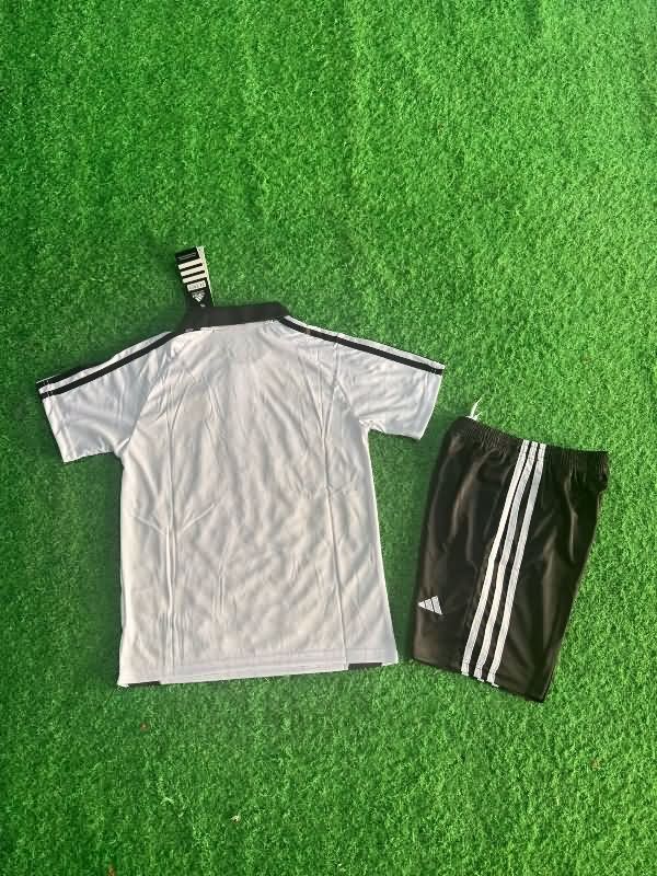Kids Real Madrid 25/26 Special Soccer Jersey And Shorts 02