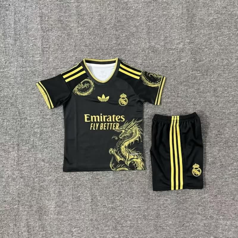 Kids Real Madrid 25/26 Special Soccer Jersey And Shorts 06 Kids Real Madrid 25/26 Special Soccer Jersey And Shorts 06