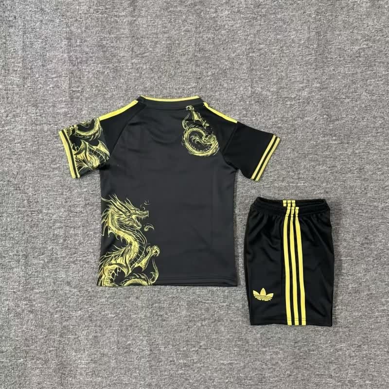 Kids Real Madrid 25/26 Special Soccer Jersey And Shorts 06