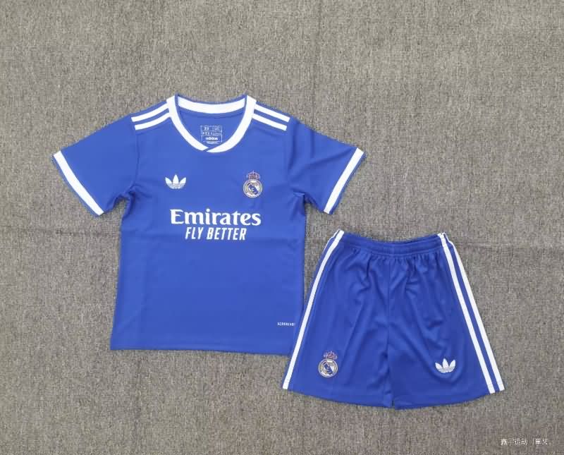 Kids Real Madrid Soccer Jersey Third Replica 25/26