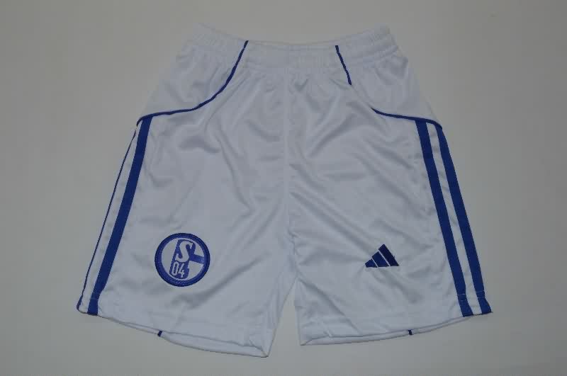 Kids Schalke 04 25/26 Home Soccer Jersey And Shorts