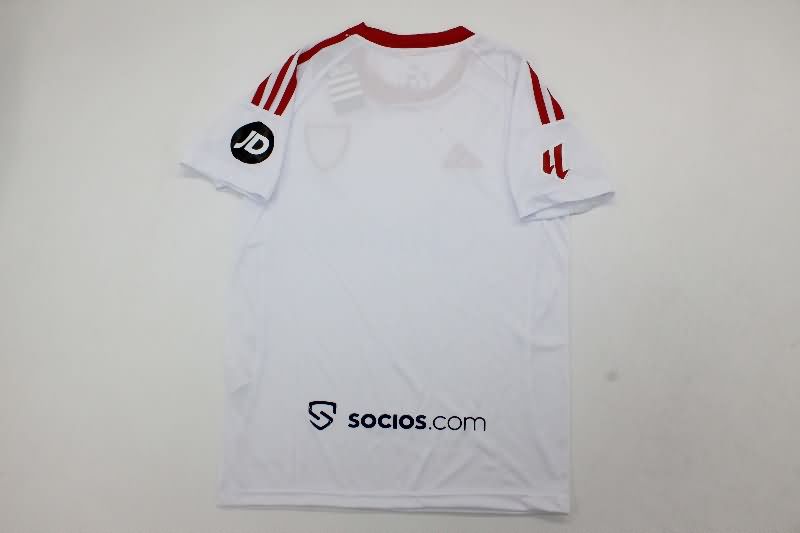Kids Sevilla 25/26 Home Soccer Jersey And Shorts