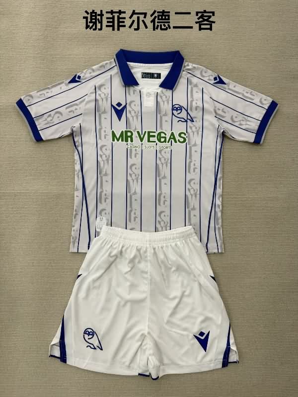 Kids Sheffield Wednesday 25/26 Third Soccer Jersey And Shorts Kids Sheffield Wednesday 25/26 Third Soccer Jersey And Shorts