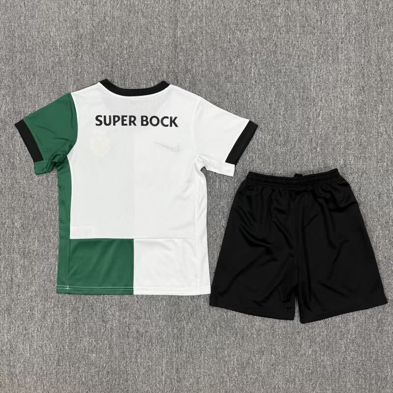 Kids Sporting Lisbon 25/26 Special Soccer Jersey And Shorts