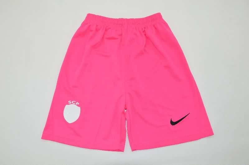 Kids Sporting Lisbon 25/26 Special Soccer Jersey And Shorts 02