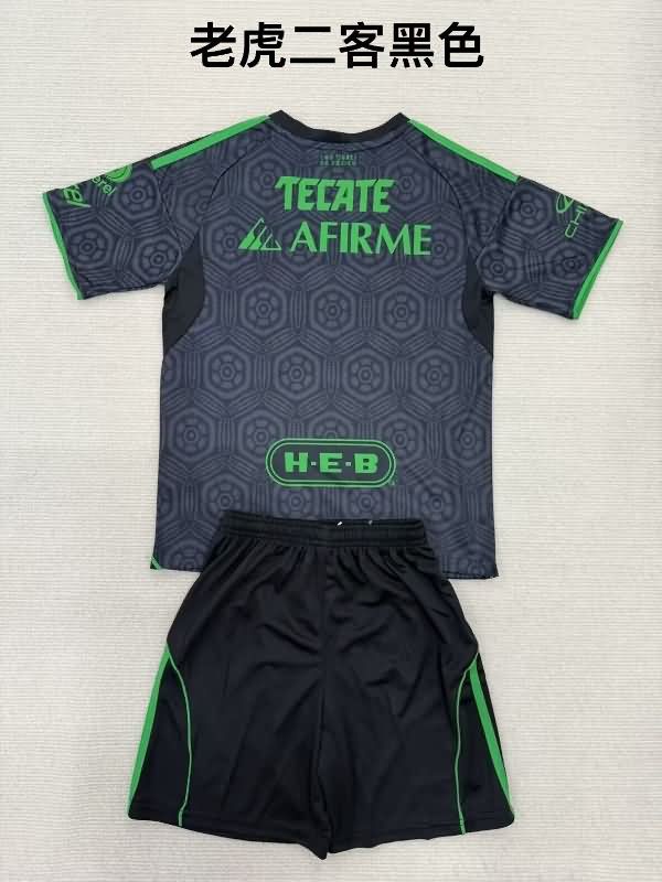 Kids Tigres UANL 25/26 Third Soccer Jersey And Shorts