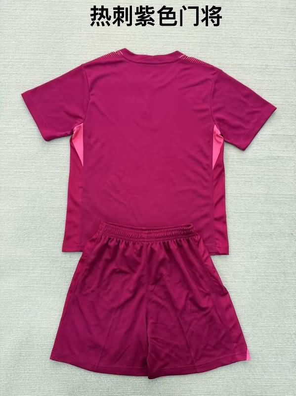 Kids Tottenham Hotspur 25/26 Purple Soccer Jersey And Shorts