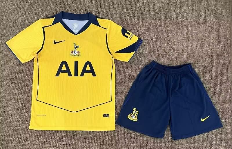 Kids Tottenham Hotspur 25/26 Third Soccer Jersey And Shorts
