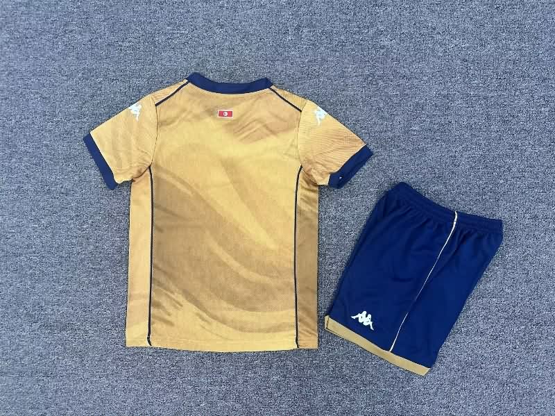 Kids Tunisia 25/26 Third Soccer Jersey And Shorts
