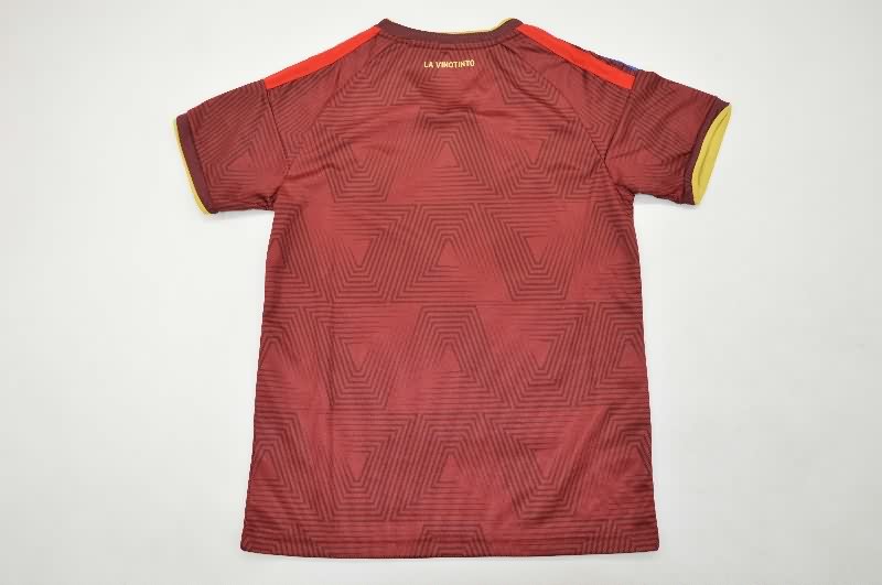 Kids Venezuela 2026 Home Soccer Jersey And Shorts