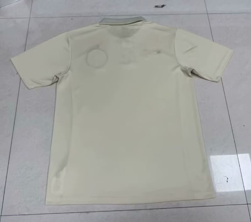 Palmeiras Soccer T-Shirt Light Yellow Polo Replica 2025