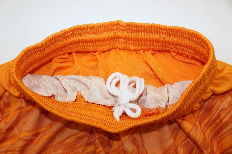 AAA Quality AC Milan 25/26 Goalkeeper Orange Soccer Shorts