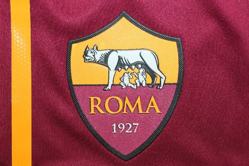 AAA Quality AS Roma 25/26 Home Soccer Shorts (Player)