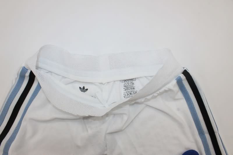 AAA Quality Argentina 50th Anniversary White Soccer Shorts (Player)
