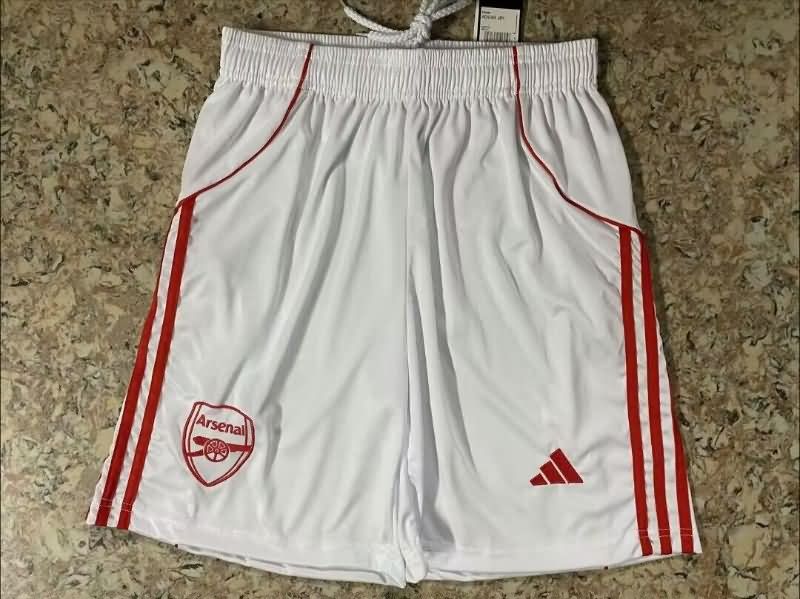 AAA Quality Arsenal 25/26 Home Soccer Shorts