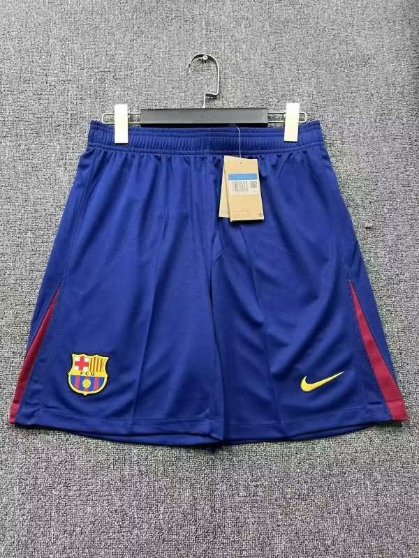 AAA Quality Barcelona 2025/26 Home Soccer Shorts