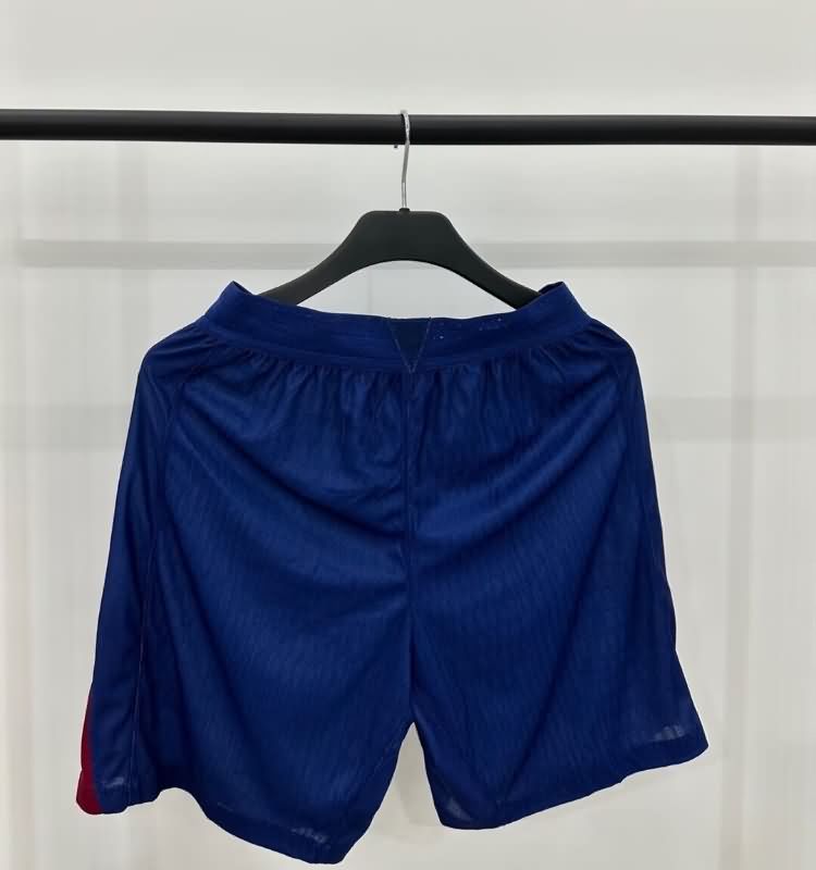 AAA Quality Barcelona 2025/26 Home Soccer Shorts (Player)