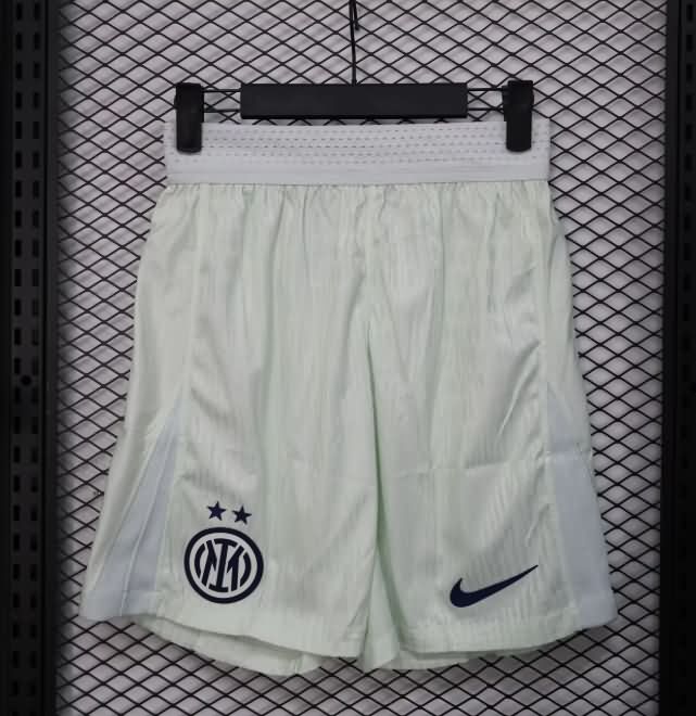 AAA Quality Inter Milan 25/26 Away Soccer Shorts (Player)