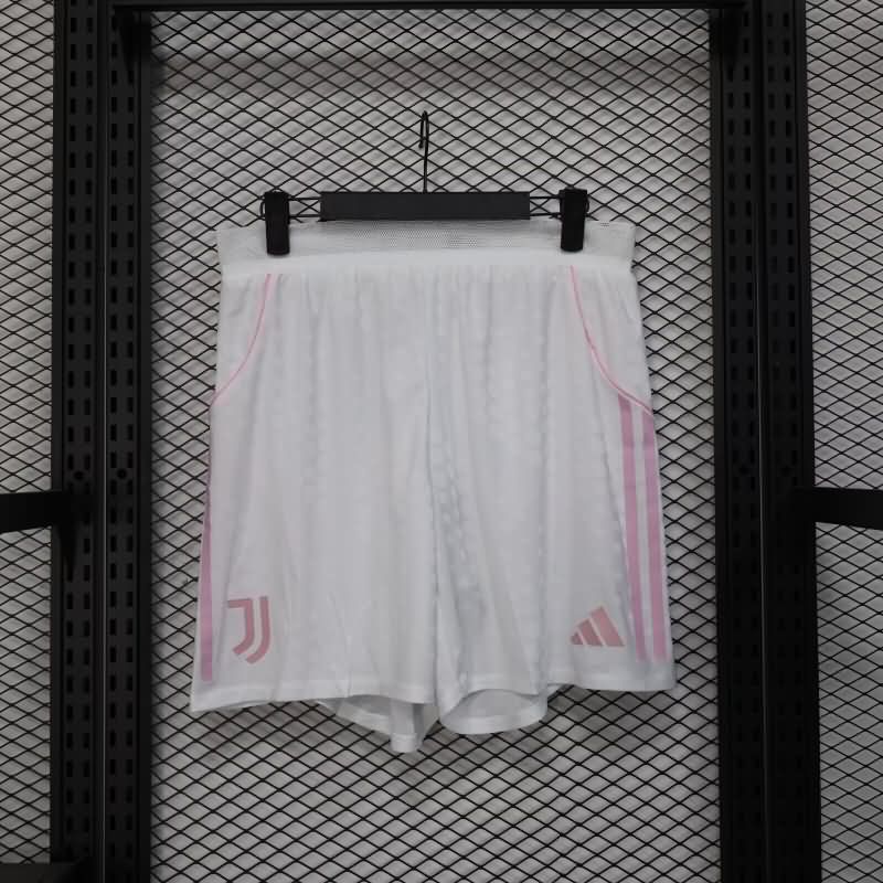 AAA Quality Juventus 25/26 Home White Soccer Shorts (Player)