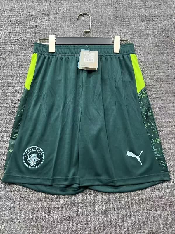AAA Quality Manchester City 25/26 Fourth Soccer Shorts AAA Quality Manchester City 25/26 Fourth Soccer Shorts