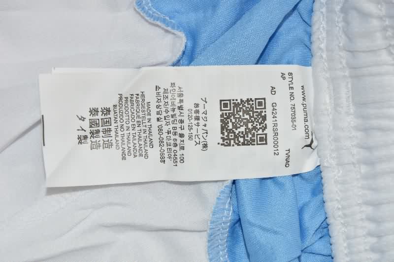 AAA Quality Manchester City 25/26 Home Soccer Shorts