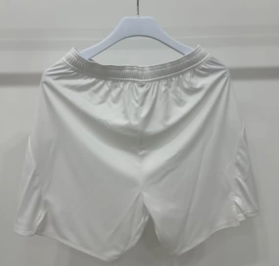 AAA Quality Manchester United 25/26 Away White Soccer Shorts (Player)