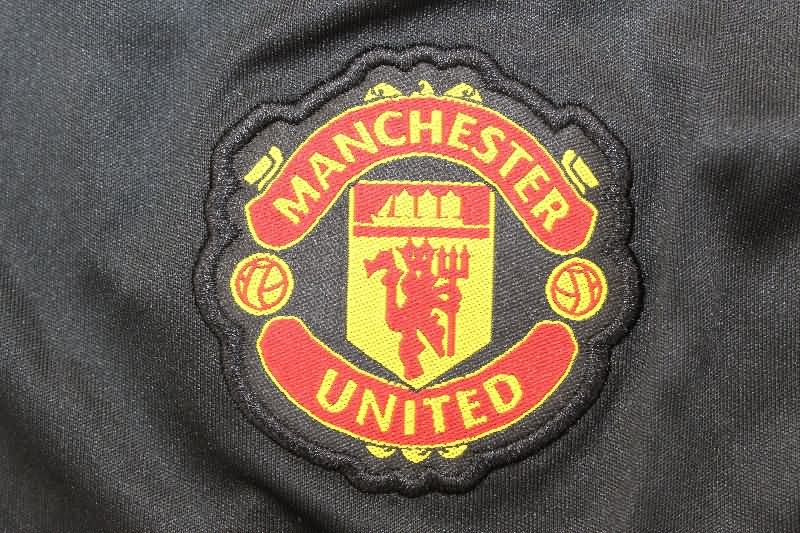 AAA Quality Manchester United 2025/26 Black Soccer Shorts