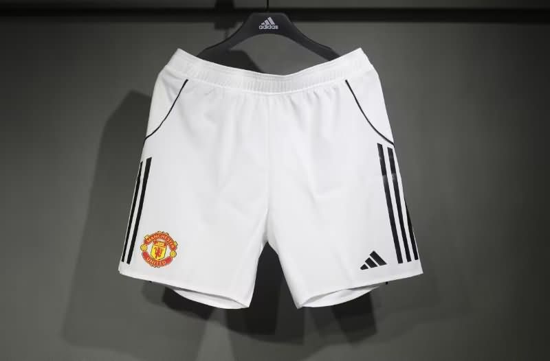 AAA Quality Manchester United 2025/26 Home Soccer Shorts (Player)