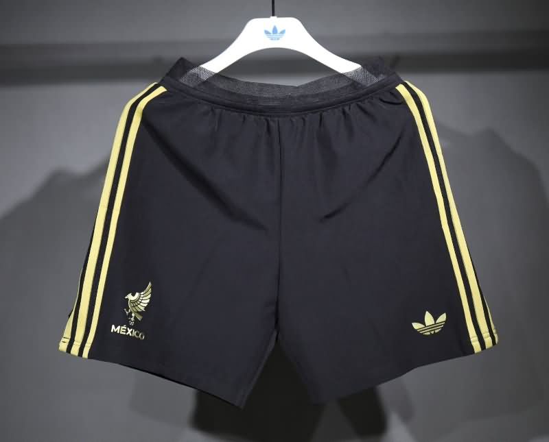 AAA Quality Mexico 2025 Gold Cup Black Soccer Shorts (Player)